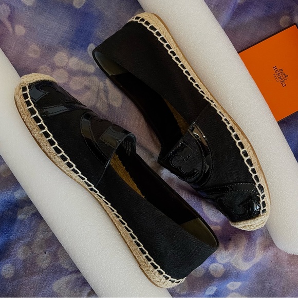 Tory Burch Black Espadrilles - Picture 8 of 10